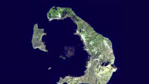 Остров санторини в греции Перисса и Камари